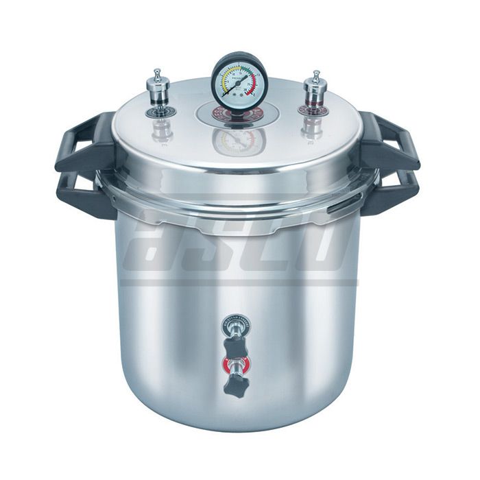 Autoclave, Portable, Stainless Steel, Pressure Cooker Type